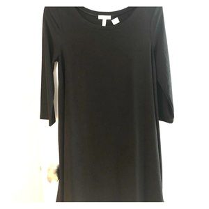 Black swing dress